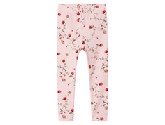 Lyserøde leggings med rosenprint fra Name It 13243168 ballerina 